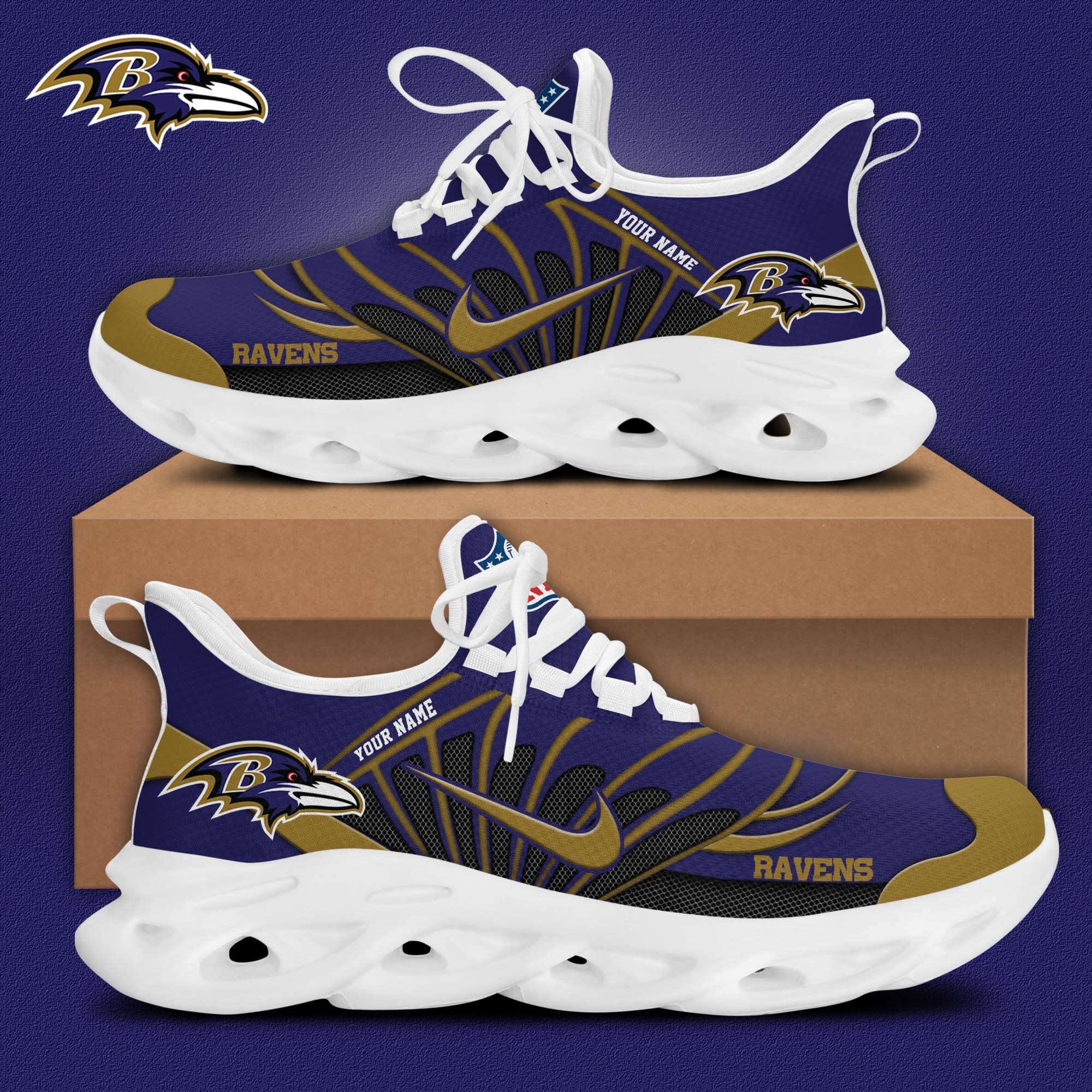 BAL Customized Premium Max Soul Shoes