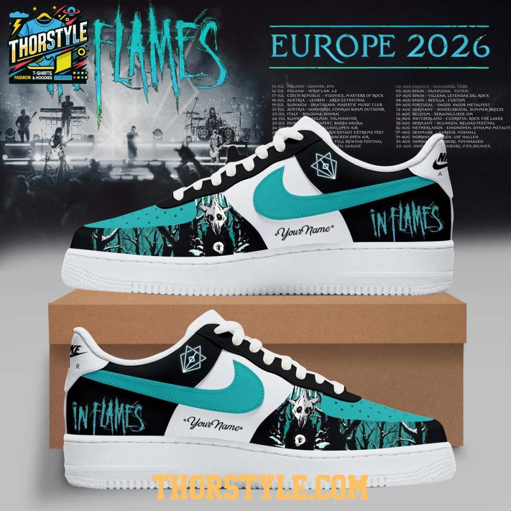Kangaroos 2025 Aflw North Melbourne Personalized Air Force 1 Shoes