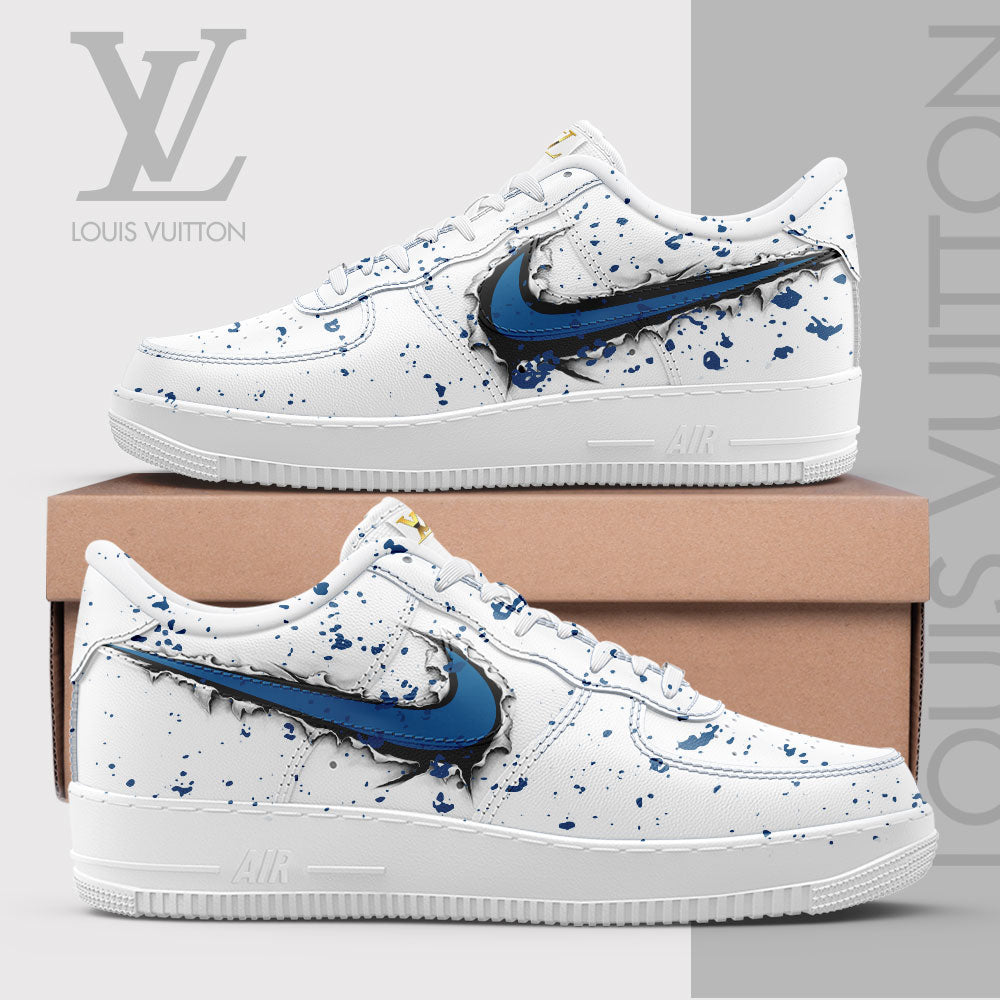 Louis Vuitton Lv Air Force 1 Sneakers Shoes Hot Gift For Men Women Ly24092002