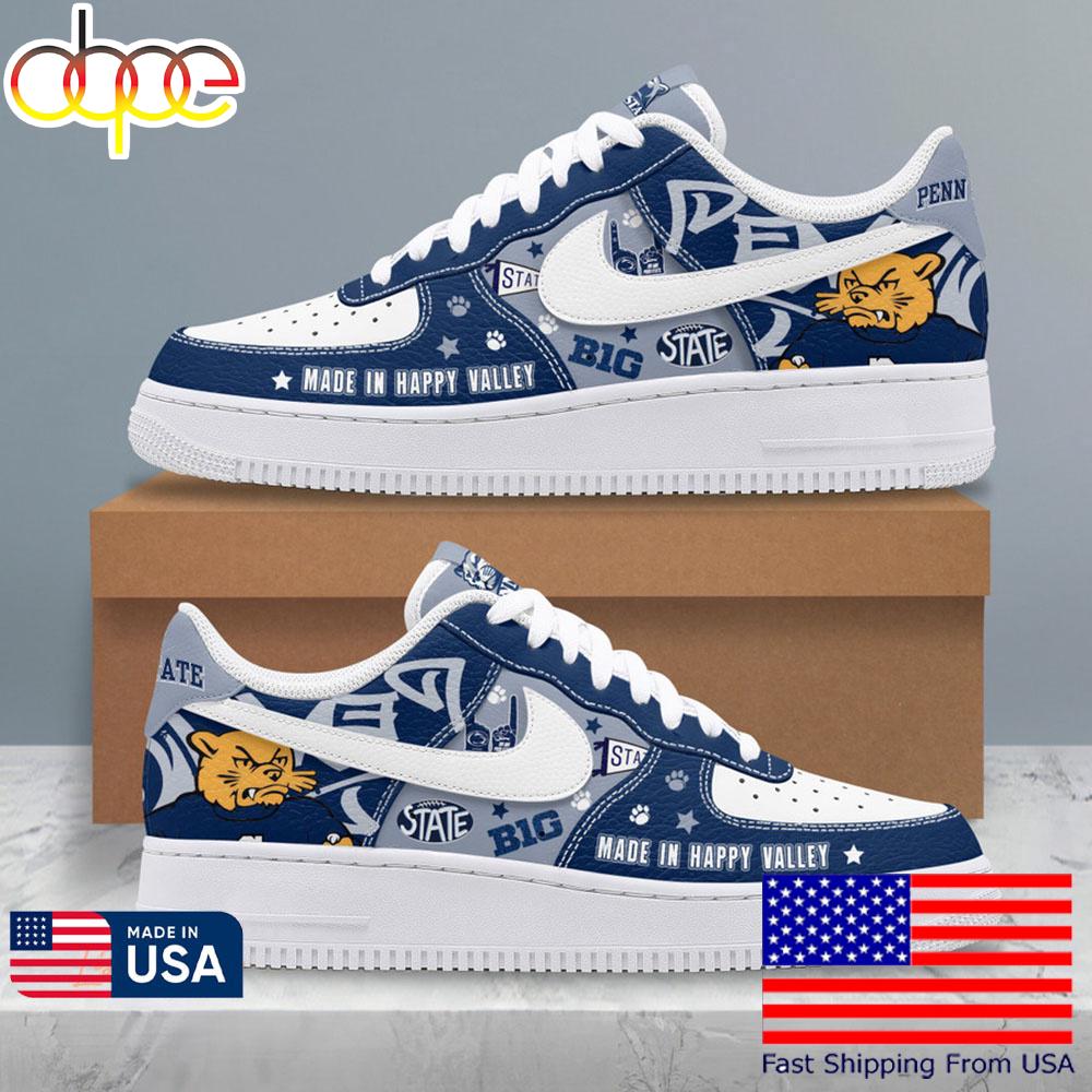 Penn State Nittany Lions Made In Happy Valley Air Force 1 Shoes